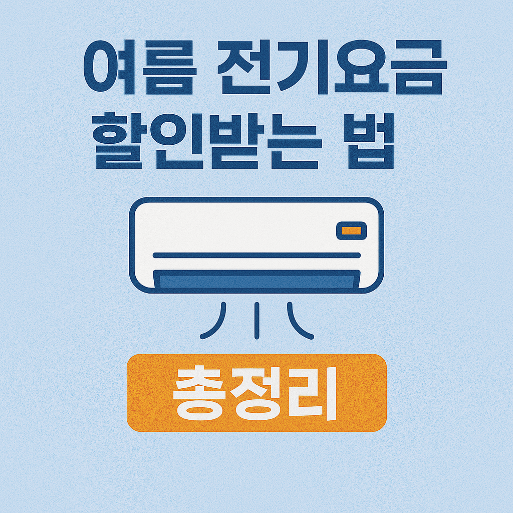 에너지바우처 신청방법 총정리|전기요금·냉방비 최대 70만원 지원!