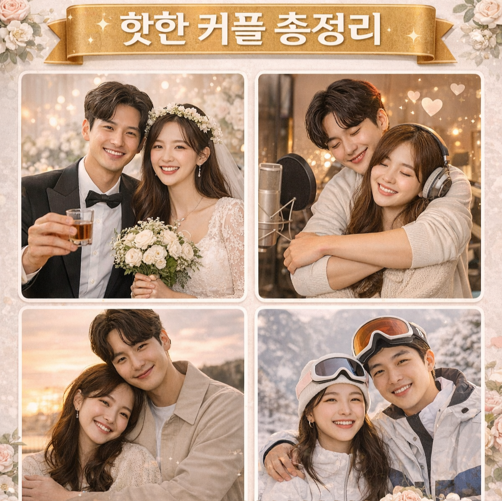 최근 결혼 연예인