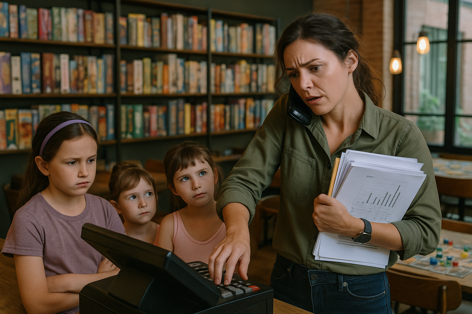 일하면서세딸을육아하는엄마