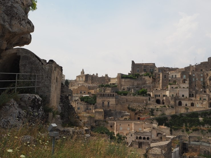 이탈리아 남부 마테라 전경사진
