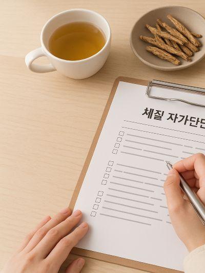 8체질 자가진단