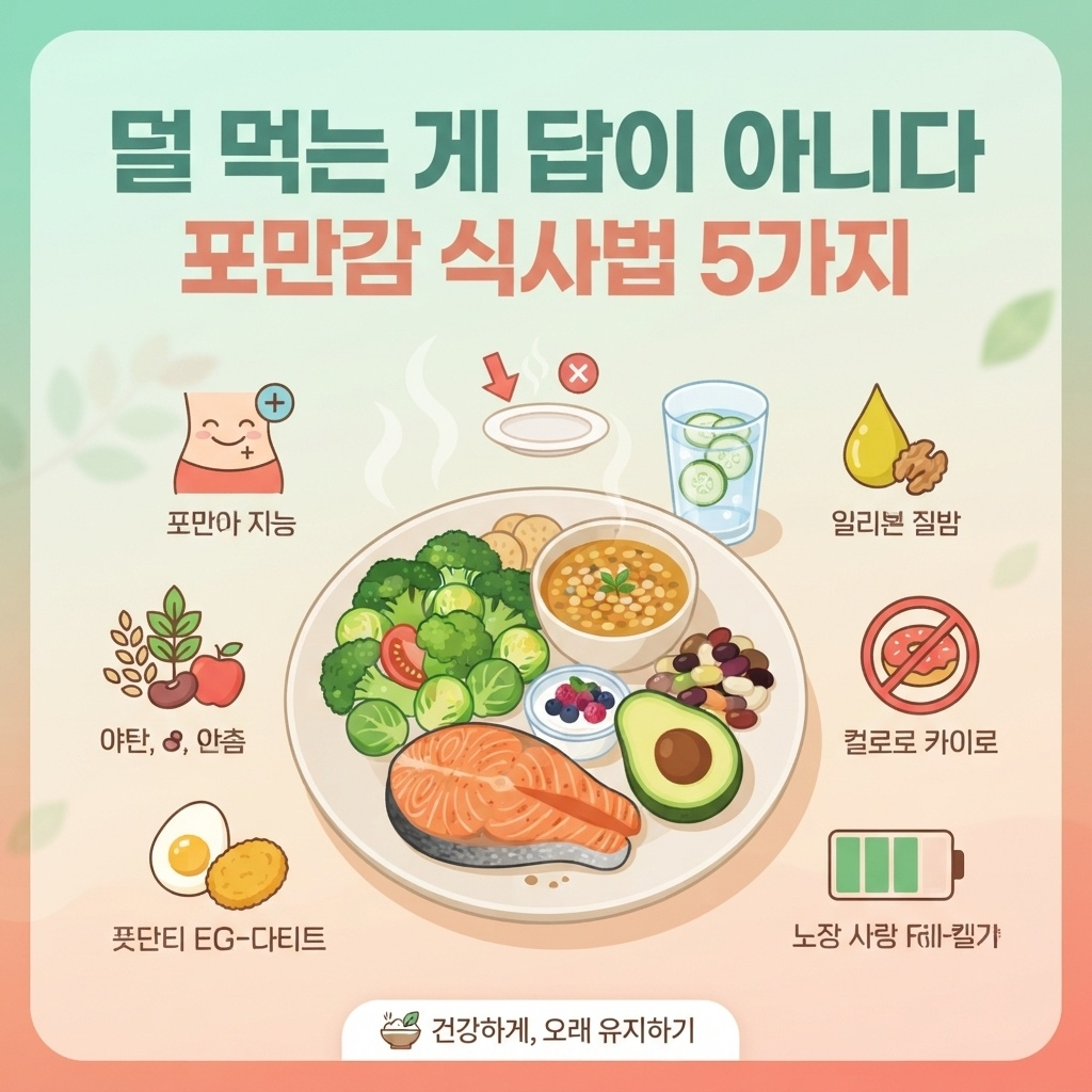 "덜 먹으려 하지 마세요"&hellip;살 빠지는 사람들의 식사법 5가지