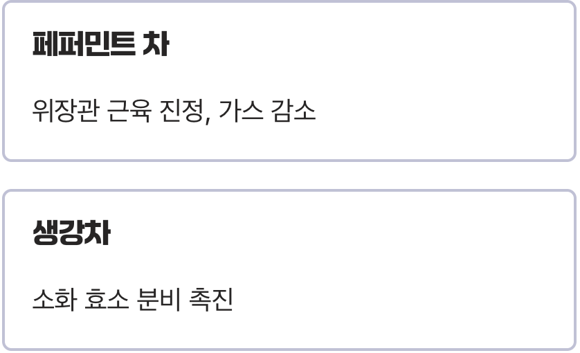 4. 꽉 막힌 속을 뚫어주는 ‘따뜻한 차 한 잔’