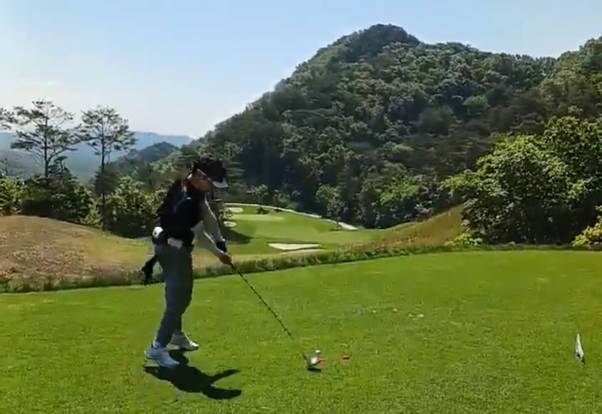골프실수 이미지