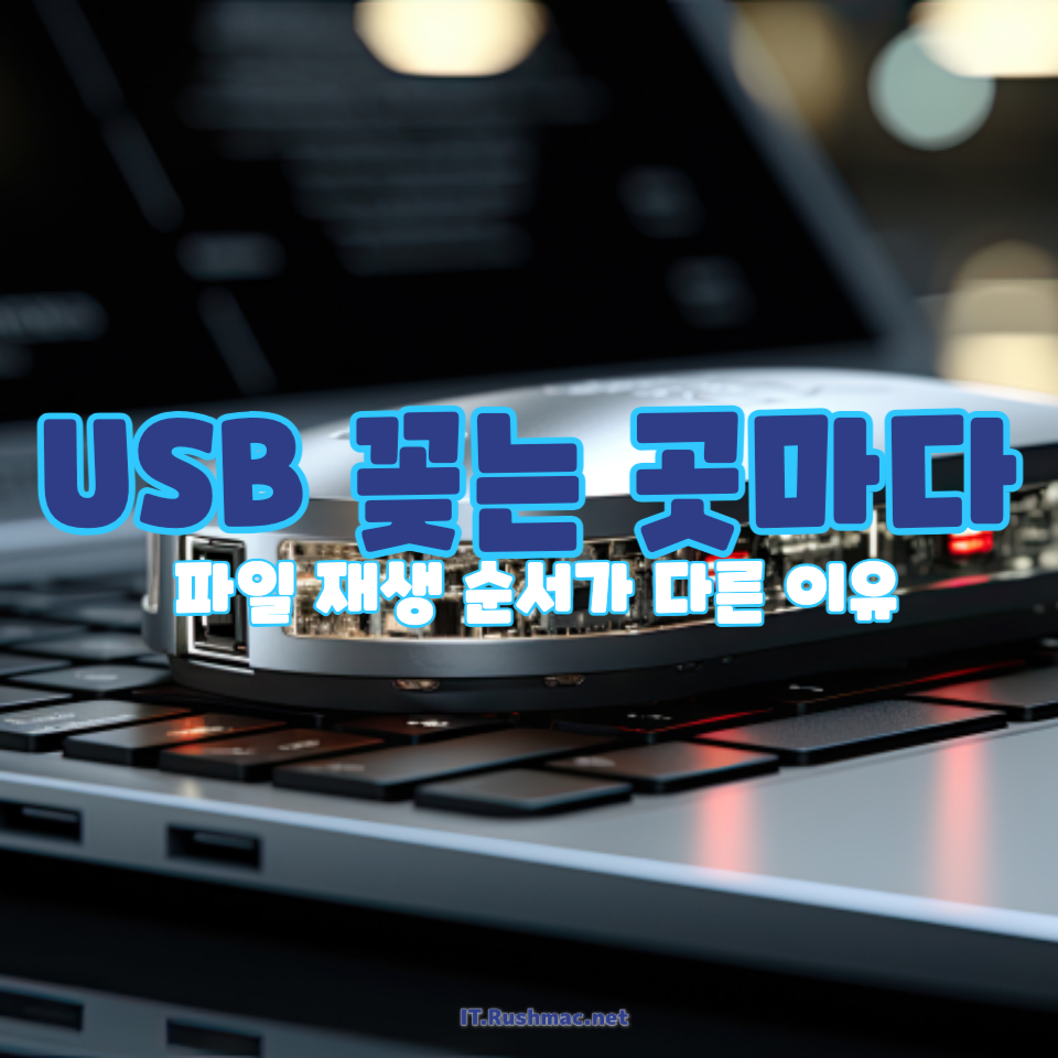 USB 꽂는 곳마다 파일 재생 순서가 다른 이유