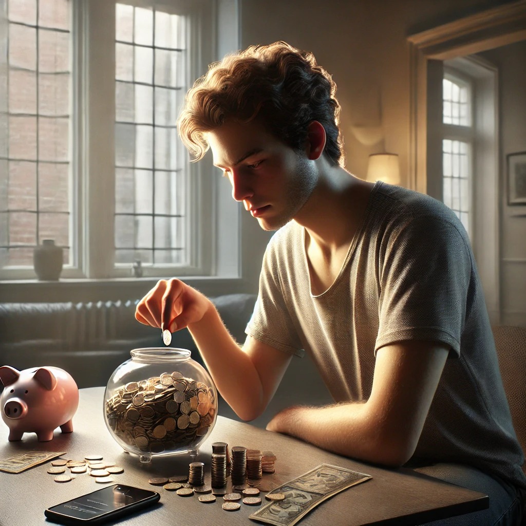 푼돈 아껴 저축하는 사회초년생