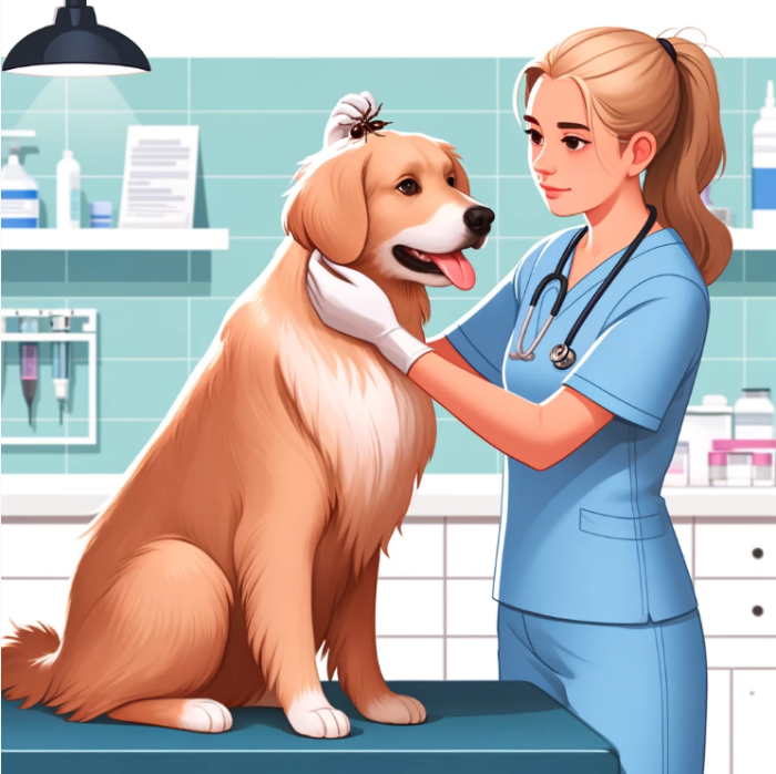 강아지 진드기 물린 자국 물렸을 때 증상 및 제거