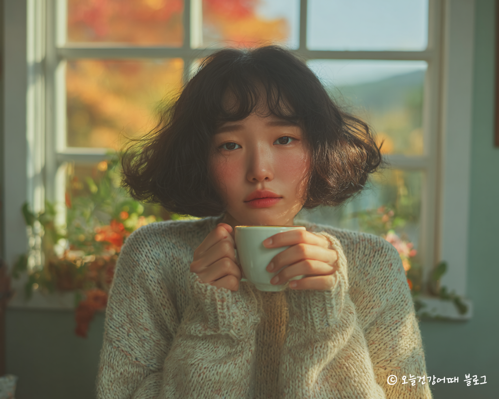 가을, 면역, 제철음식, 따뜻한차, 한국여성, 아침햇살