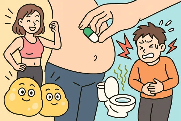 뱃살 빼는 약 효과와 부작용25