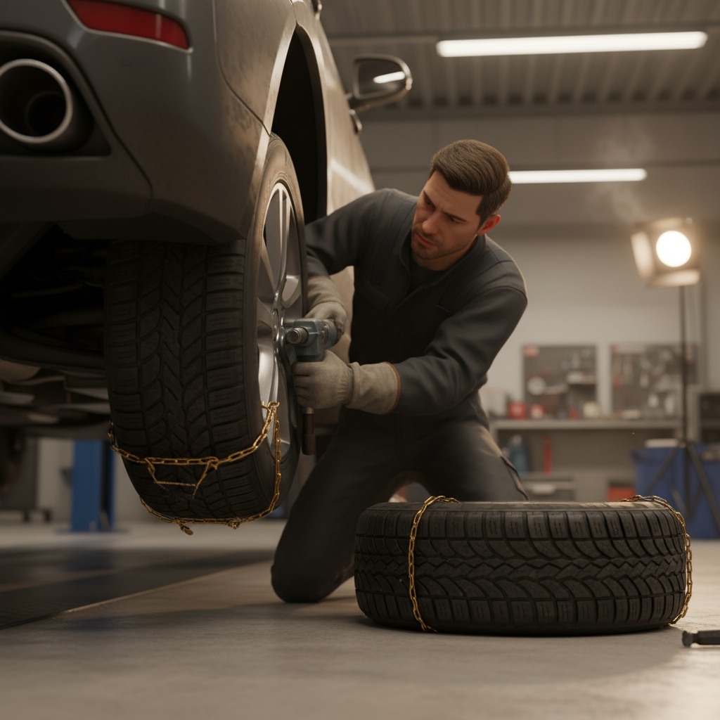 겨울철 자동차 타이어 관리 팁