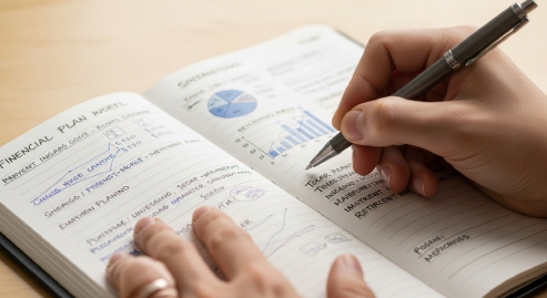 가계부 쓰는 한국 청년