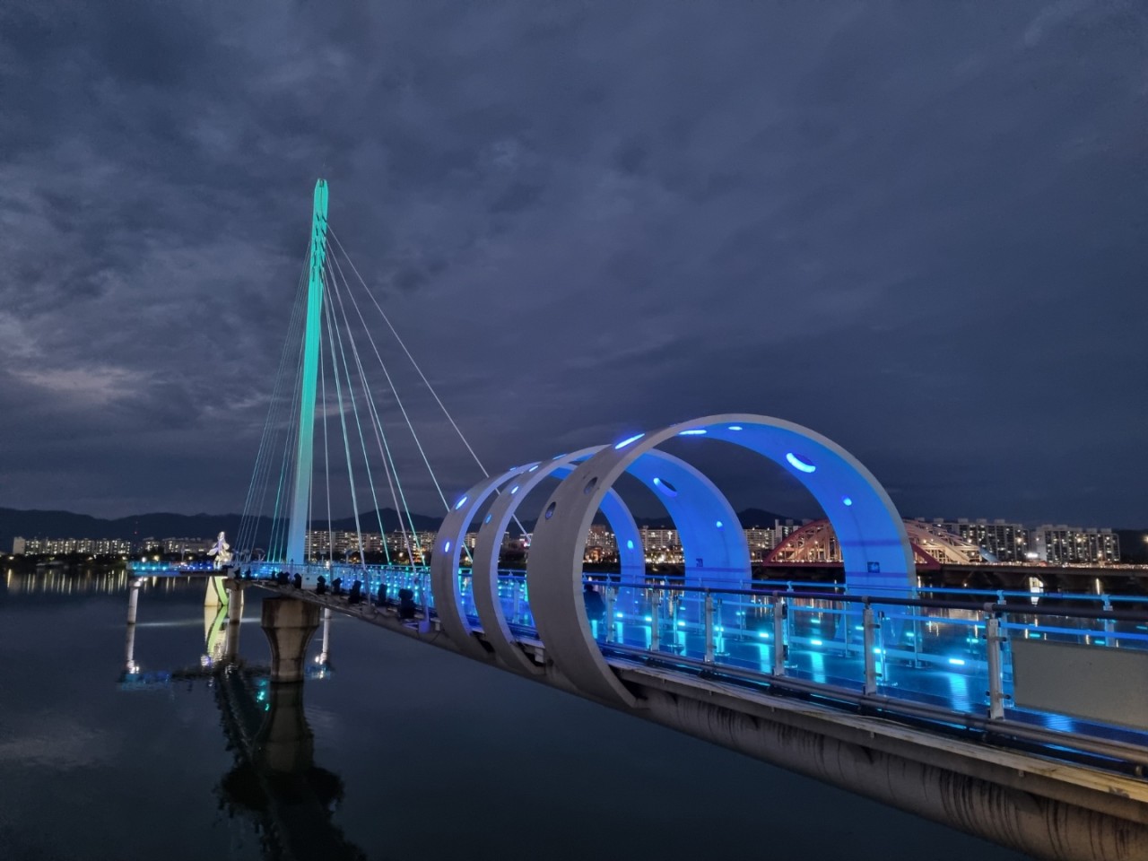 춘천 소양강스카이워크 야경