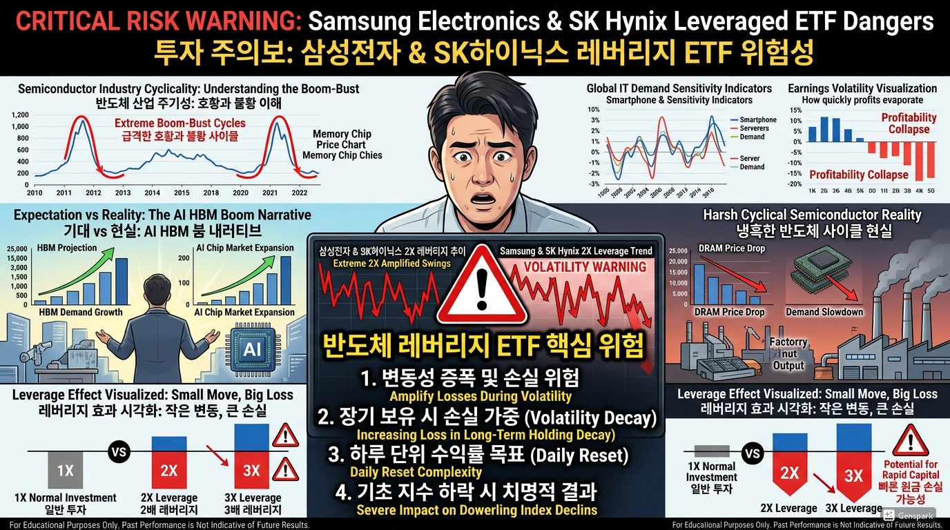 삼전·하이닉스 레버리지 ETF의 핵심 리스크
