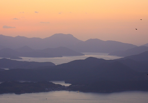 거제 파노라마 케이블카 일출