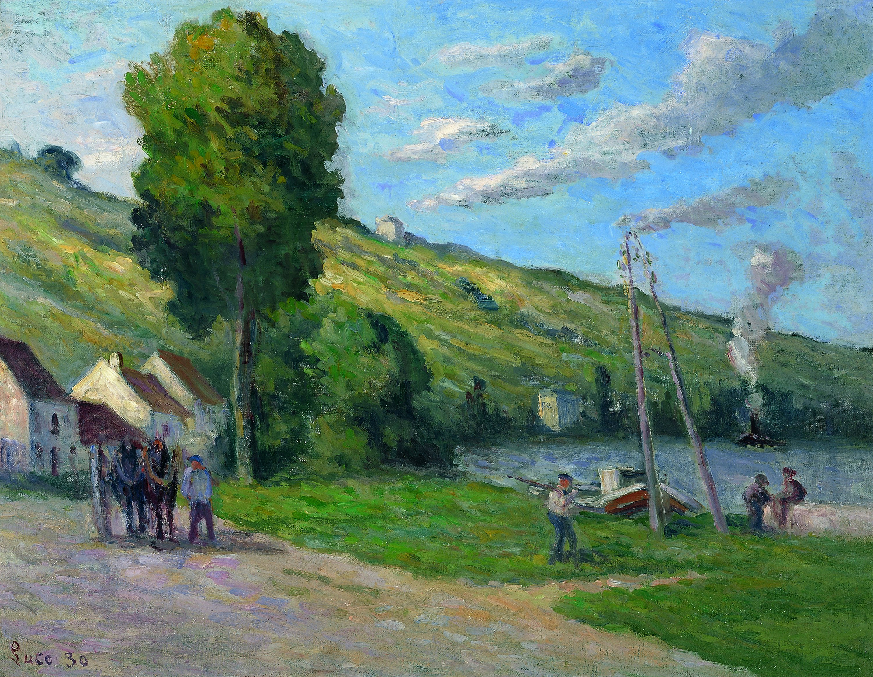 막시밀리앵 루스(Maximilien Luce)&#44; 프랑스&#44; 예술가&#44; 1858-1941