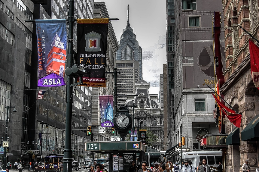 미국 필라델피아 도시