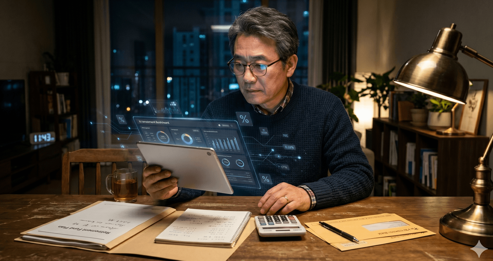 AI 로보어드바이저에 퇴직금을 맡기기 전 50대 이후 확인해야 할 알고리즘 수수료와 손실 책임