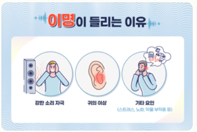 이명 증상 원인 치료방법