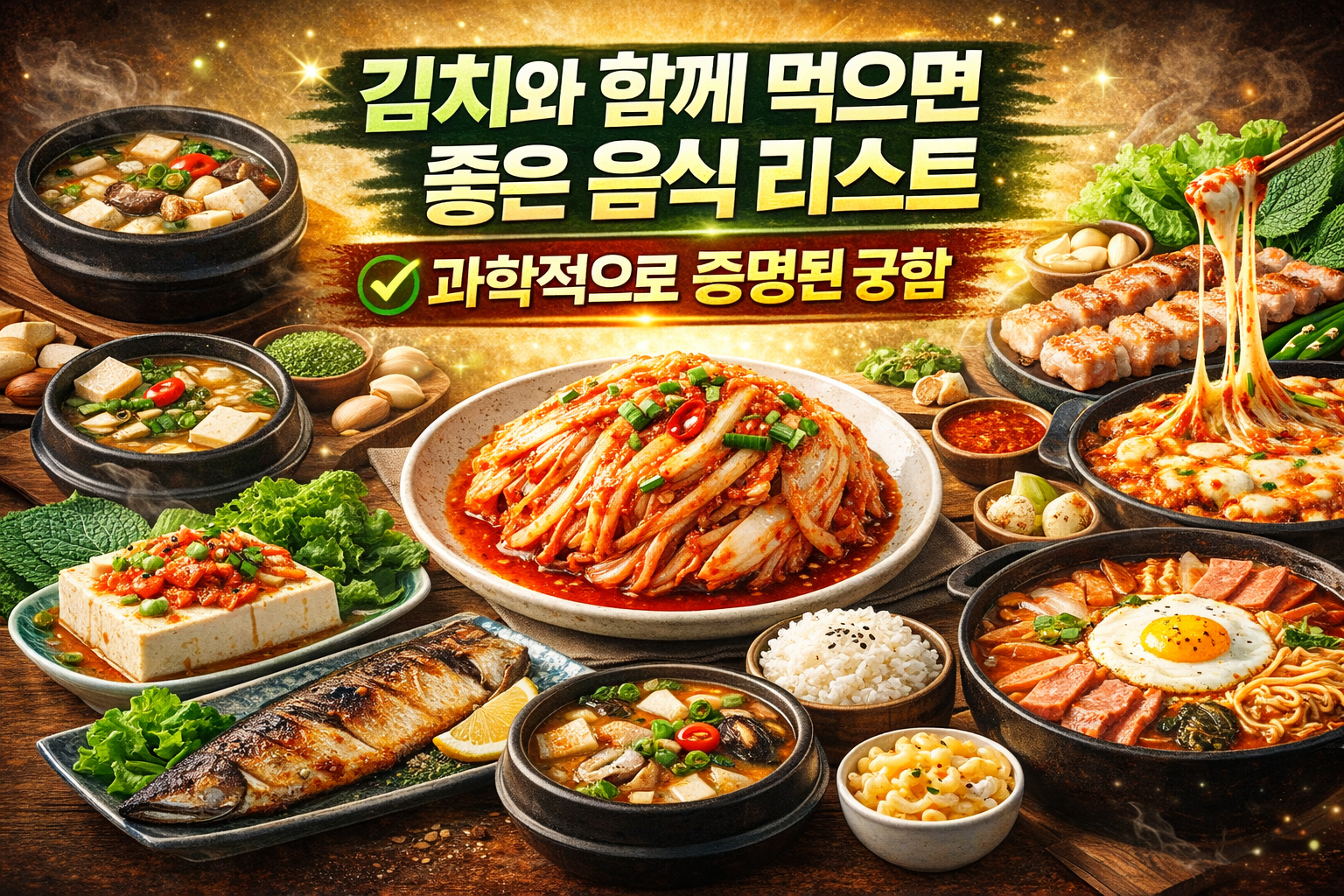 김치 꿀조합