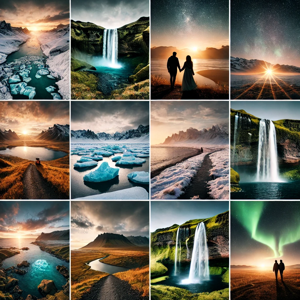 아이슬란드 신혼여행지 이미지