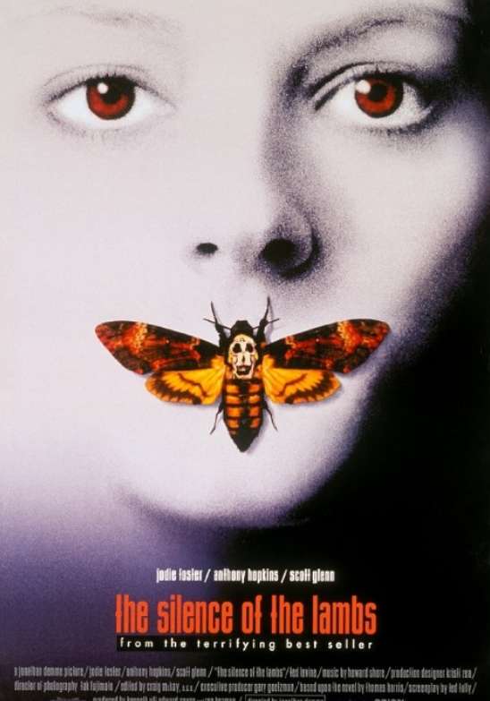 영화 양들의 침묵 포스터