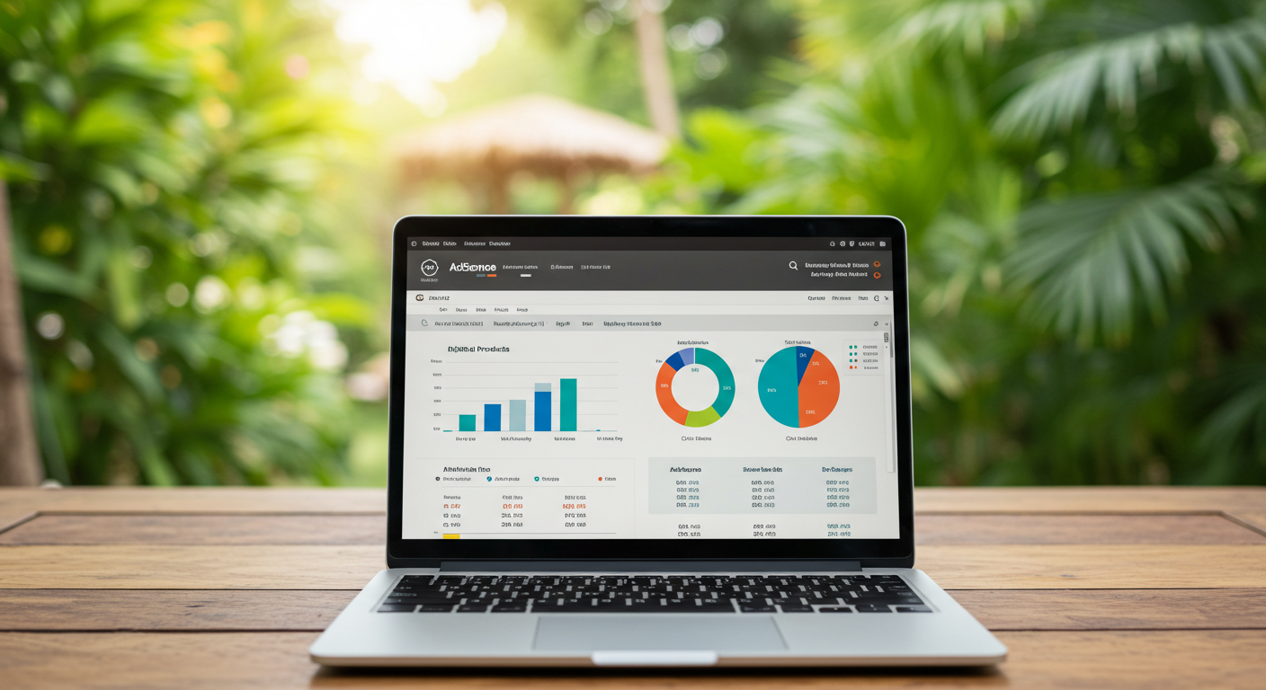 디지털 노마드 수익 구조를 실제로 보여주는 장면