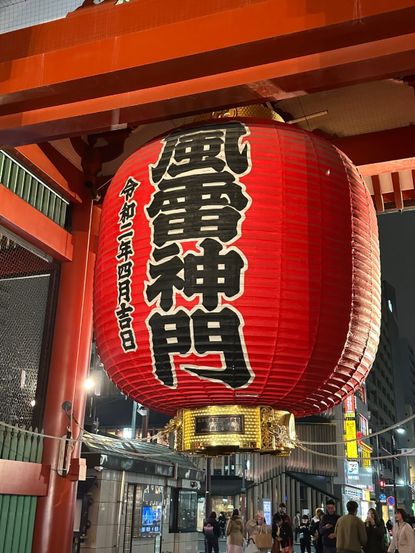 아사쿠사-가미나리몬-야경