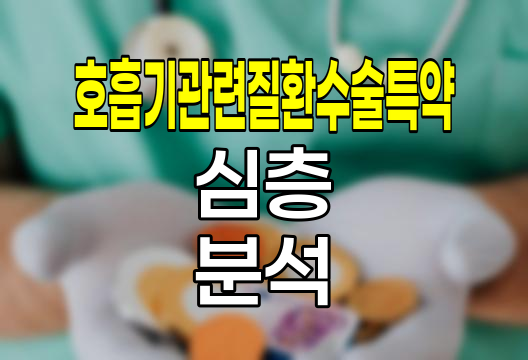 흥국생명 호흡기관련질환수술특약 심층 분석