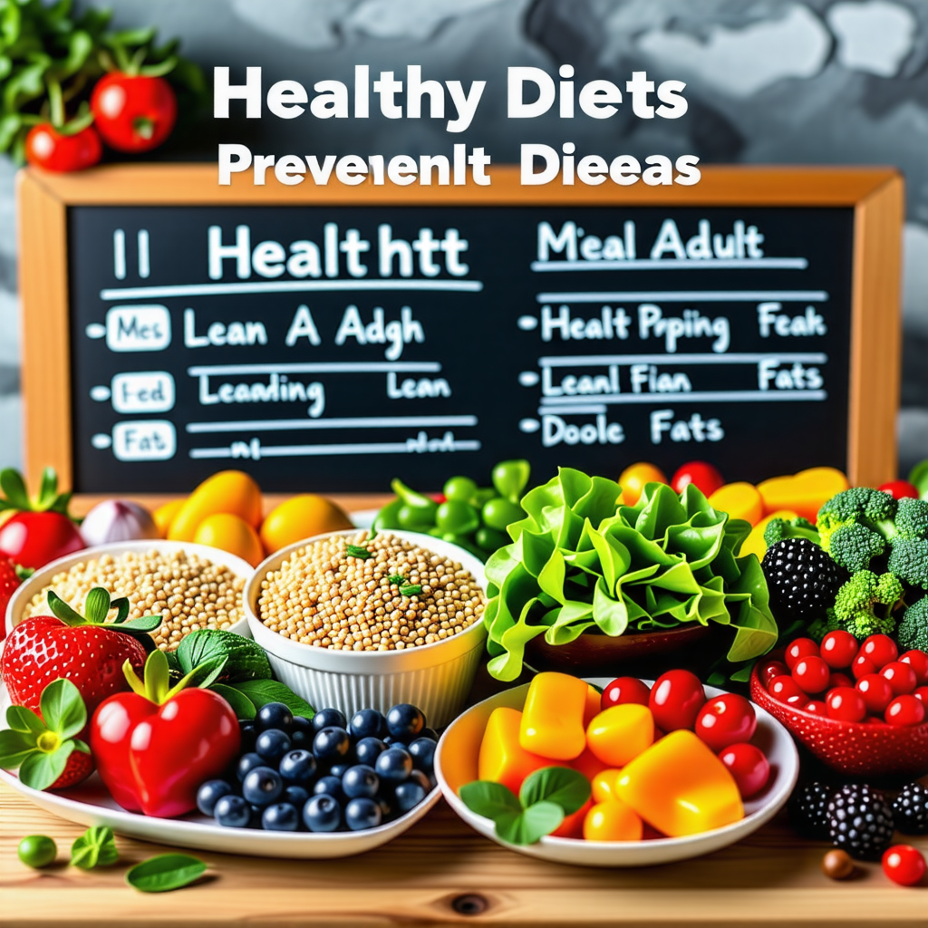 성인병 예방을 위한 건강 식단