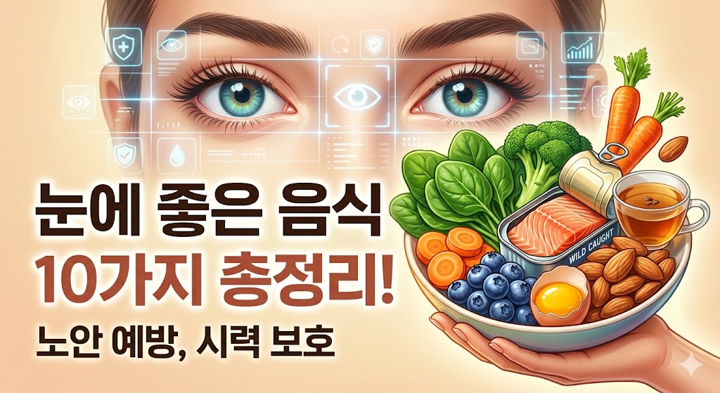 눈에 좋은 음식 10