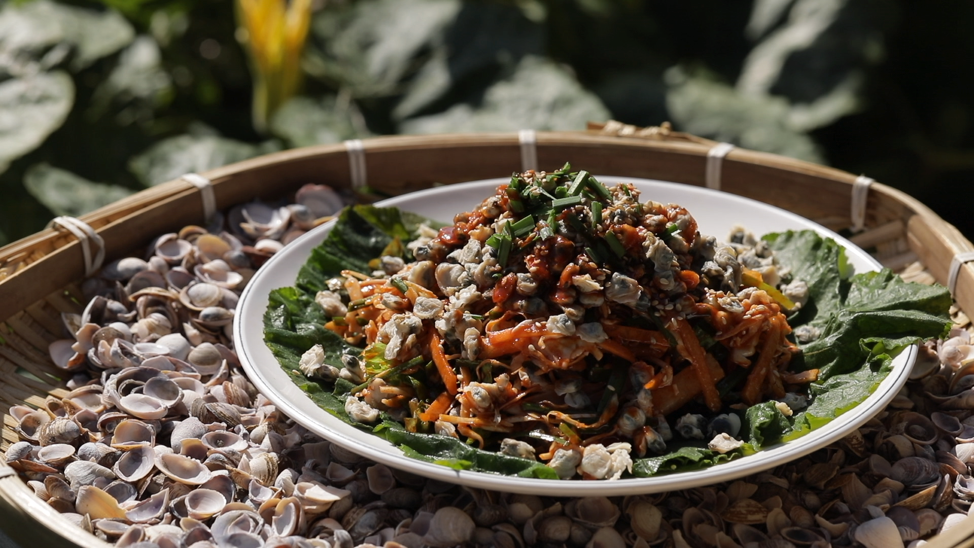 한국인의밥상하동재첩회무침