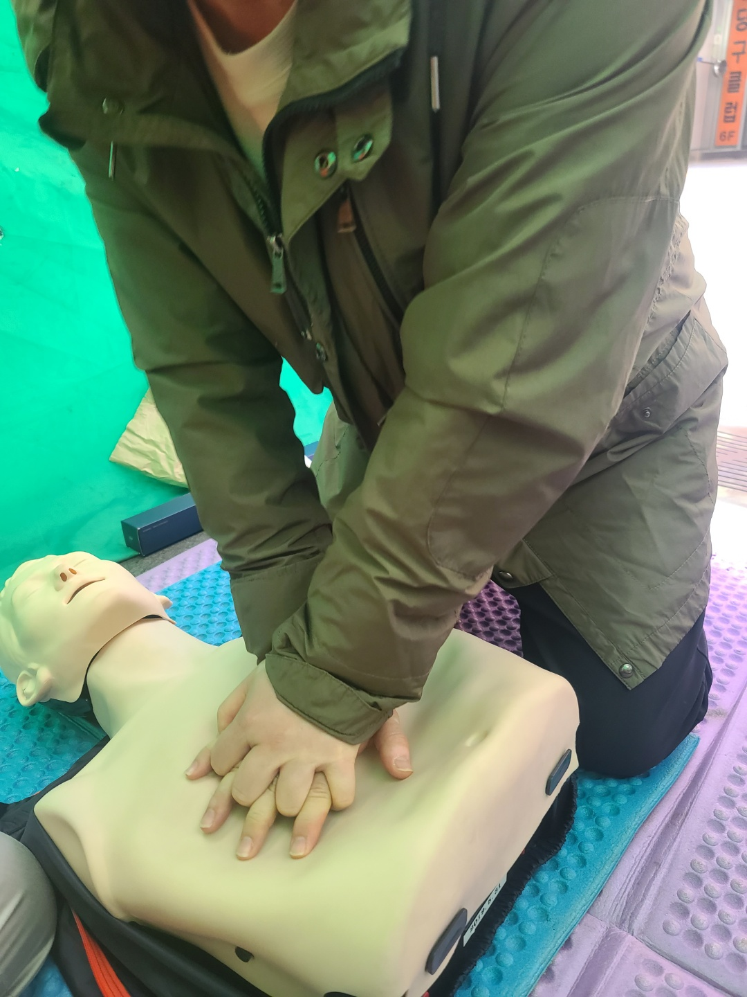 심폐소생술 실습