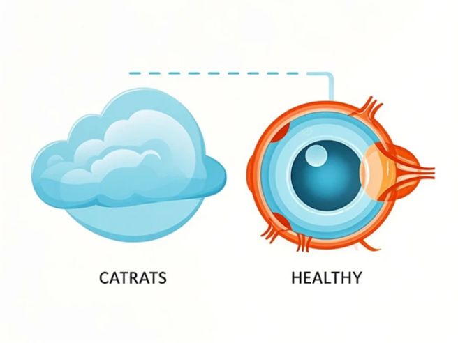 백내장 수술 실비· 지원금에 관한 그림