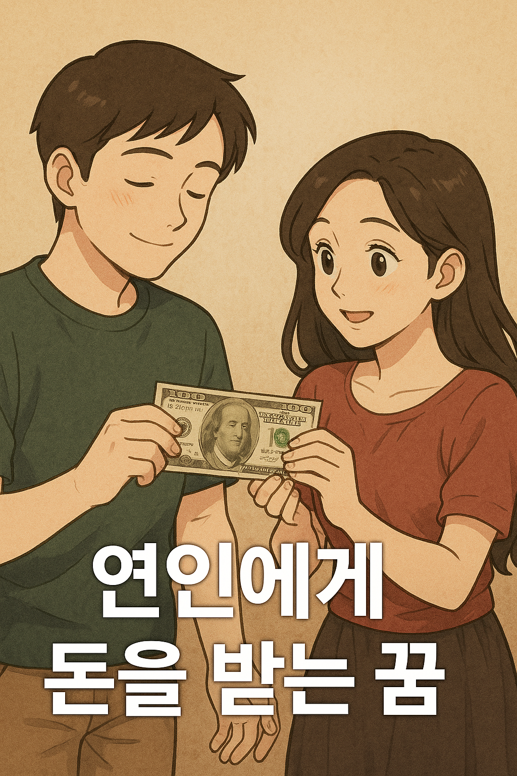 연인에게 돈을 받는 꿈