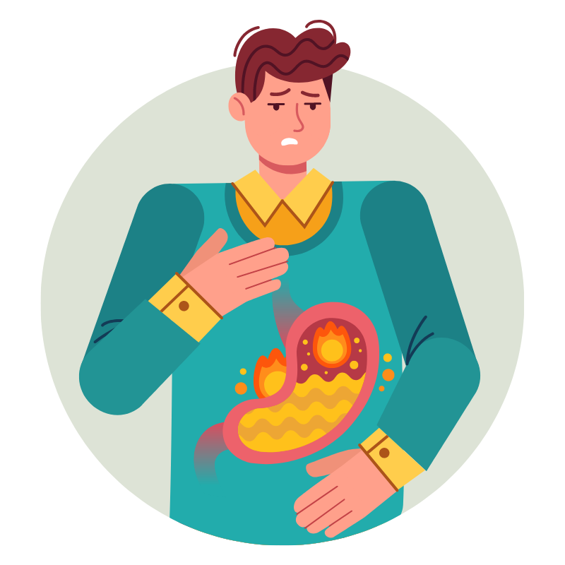 소화불량 복부팽만