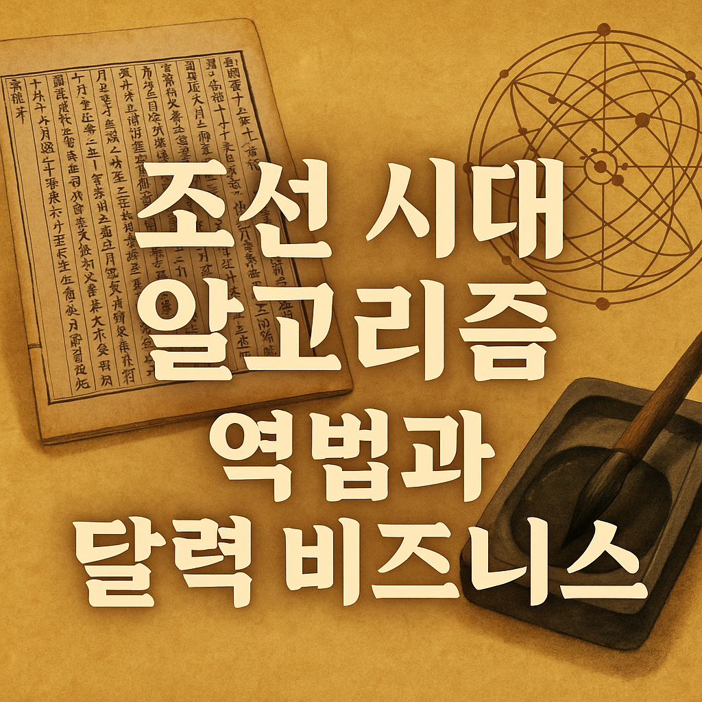 '조선 알고리즘' 역법과 달력 비지니스