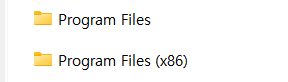 Program File 폴더