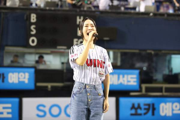 이아름솔 LG 트윈스 승리여신 치트키