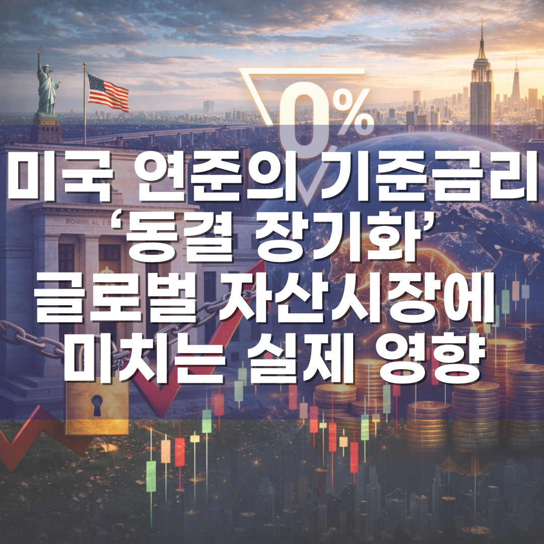 미국 연준의 기준금리 ‘동결 장기화’ 시그널 – 글로벌 자산시장에 미치는 실제 영향