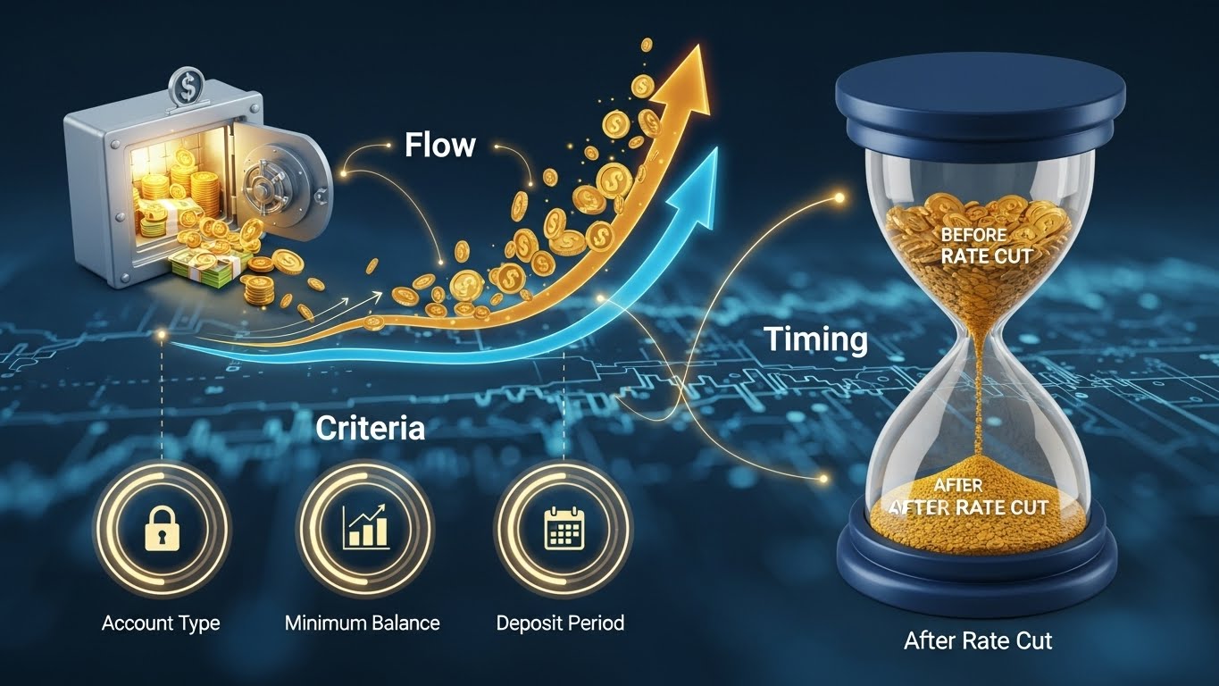 금리 인하 전 고금리 예금