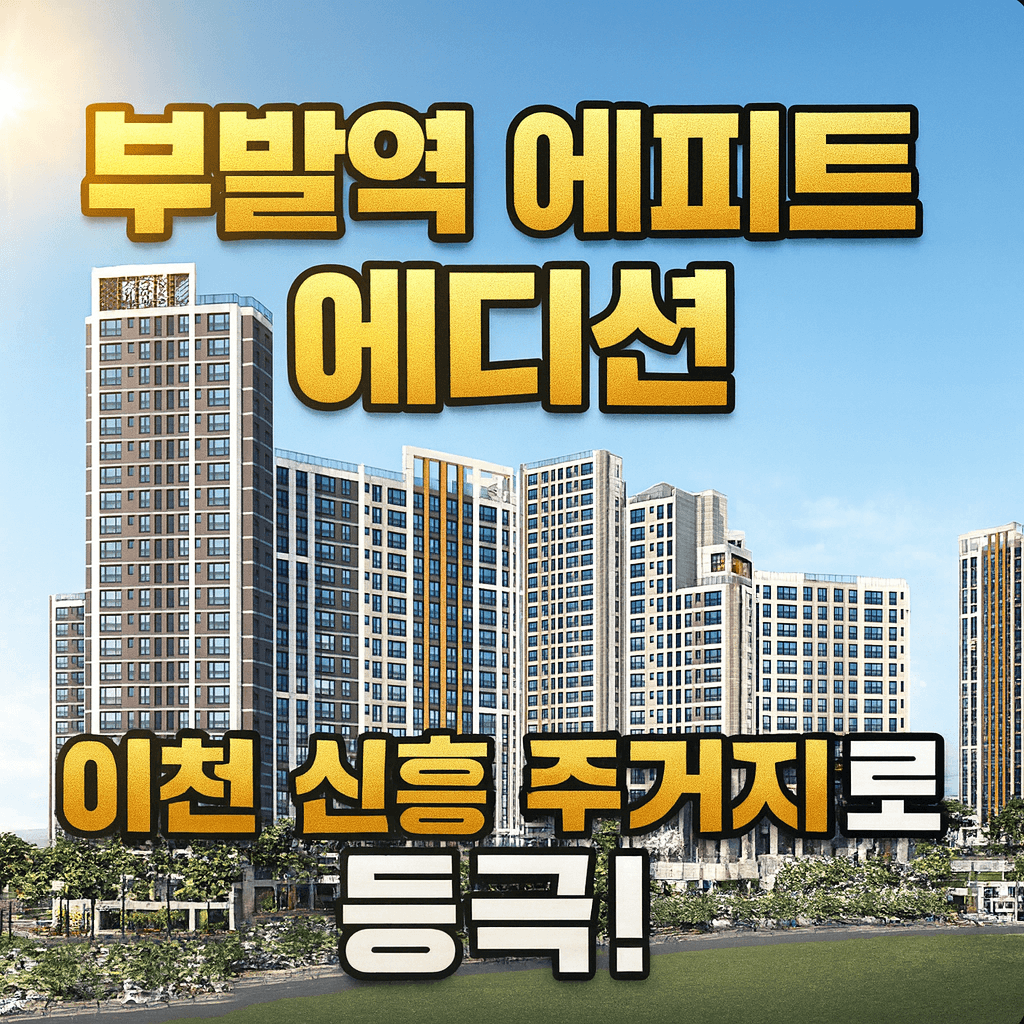부발역에피트에디션아파트