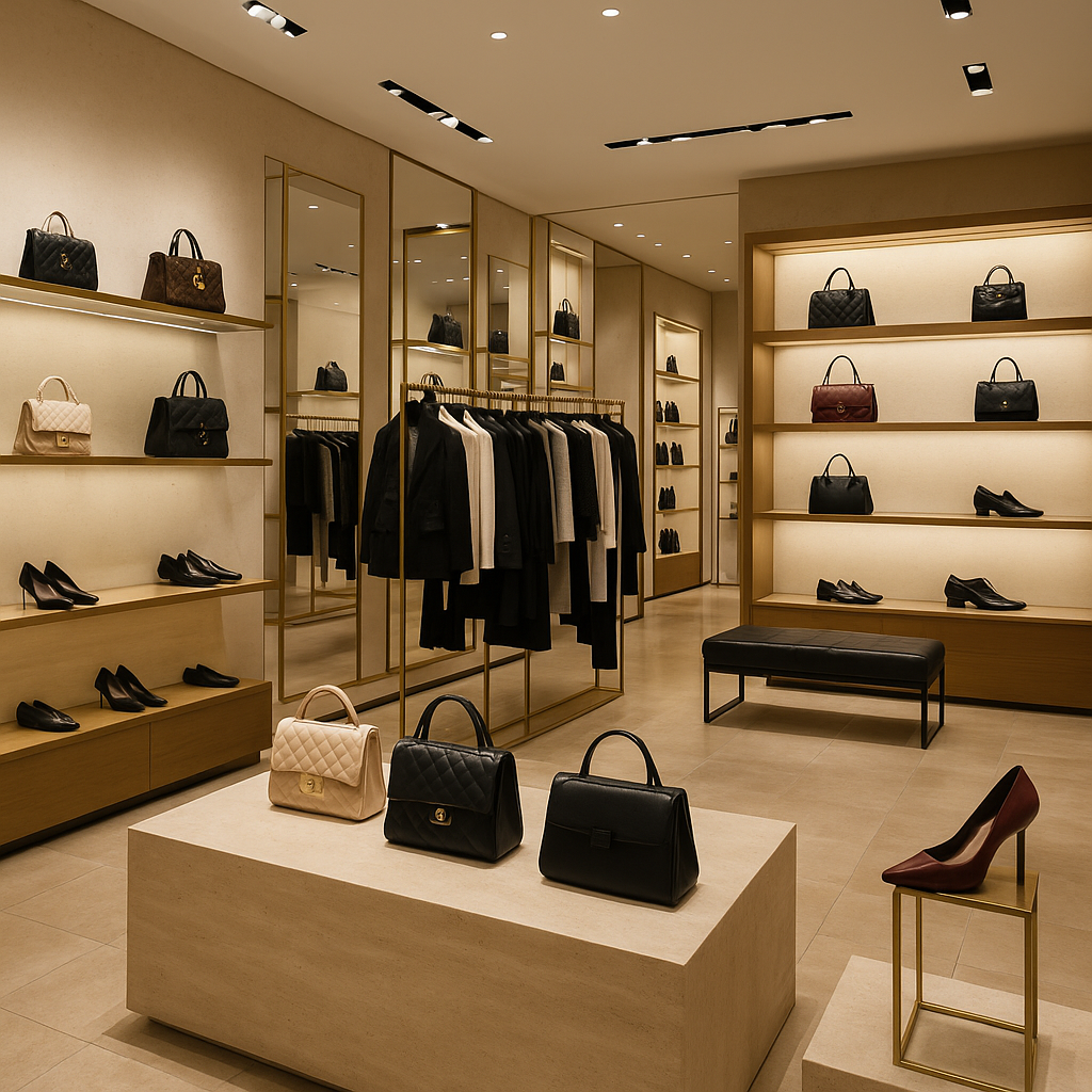 명품을 판매하는 매장