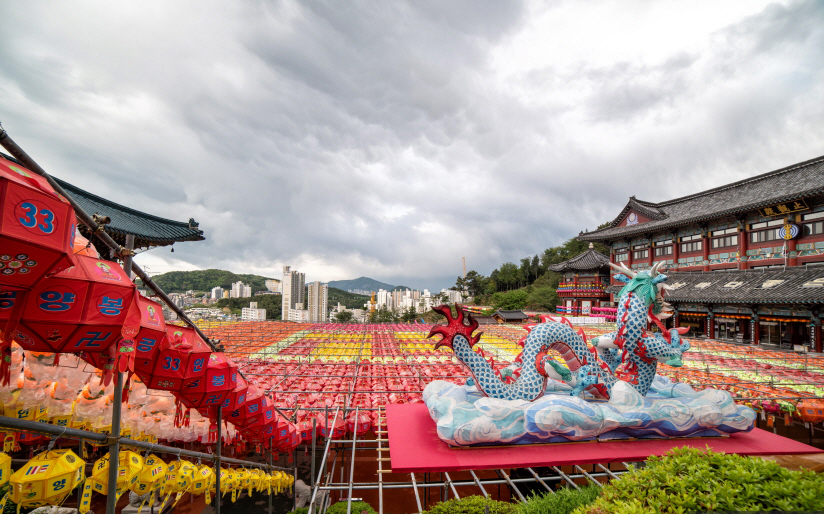 [파란형-Tipoazul] 부처님오신날 석가탄신일에 가 볼 만한 부산 연등축제 사찰 3곳 삼광사 범어사 해동용궁사