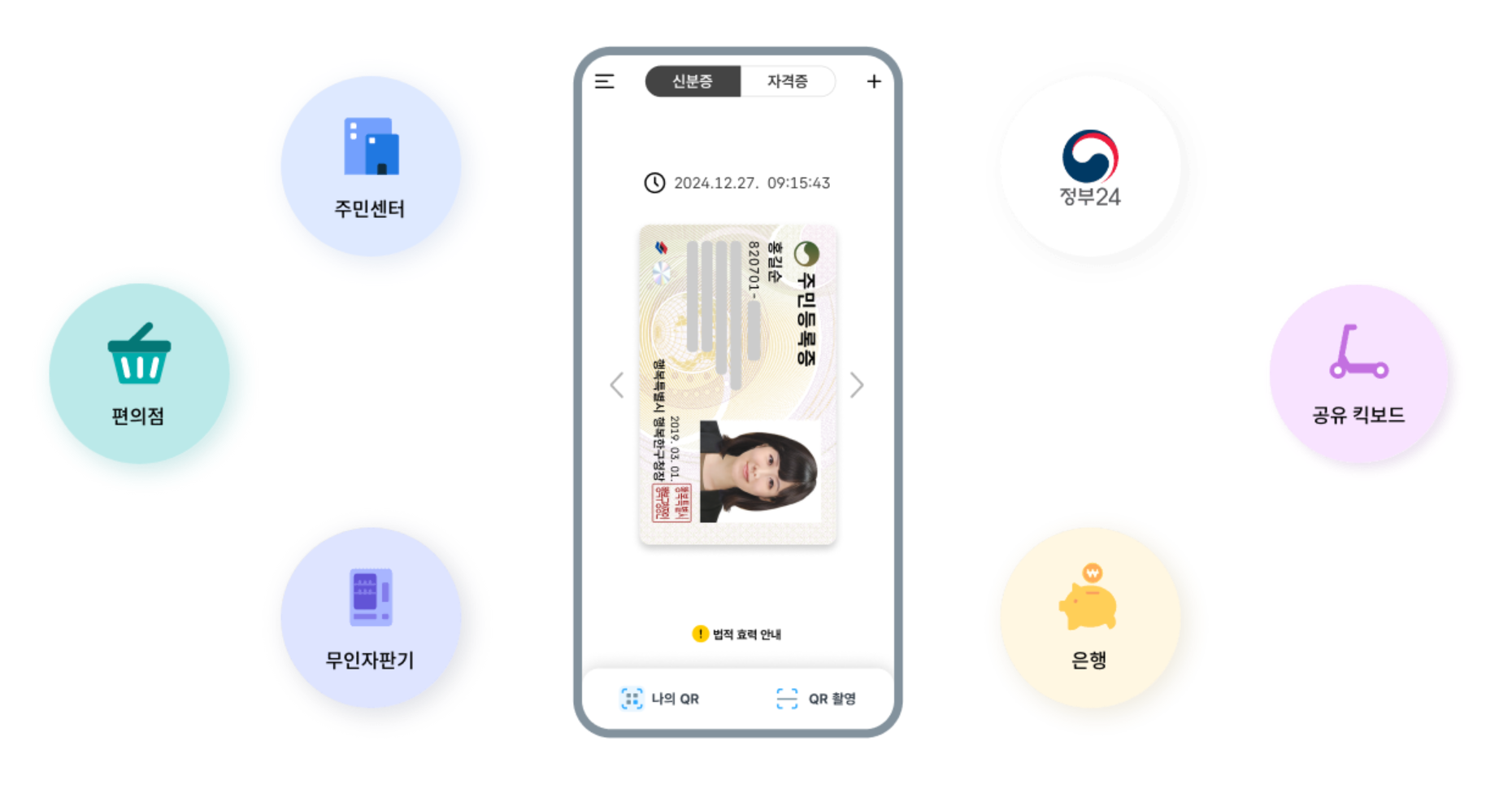 모바일 신분증 발급 방법