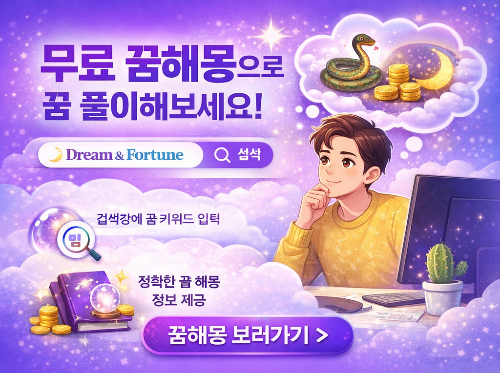 꿈해몽과 오늘의 운세