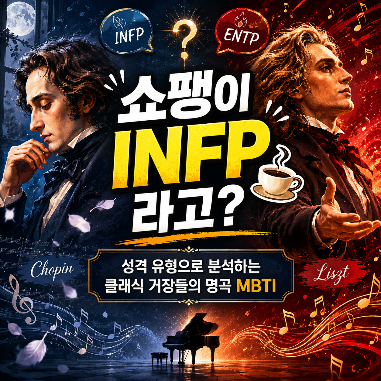클래식음악가들의 mbti