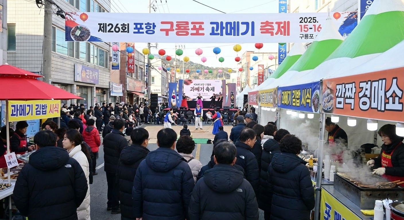 구룡포과메기축제 방문자를 위한 2025년 축제 기간 및 장소 완벽 정리