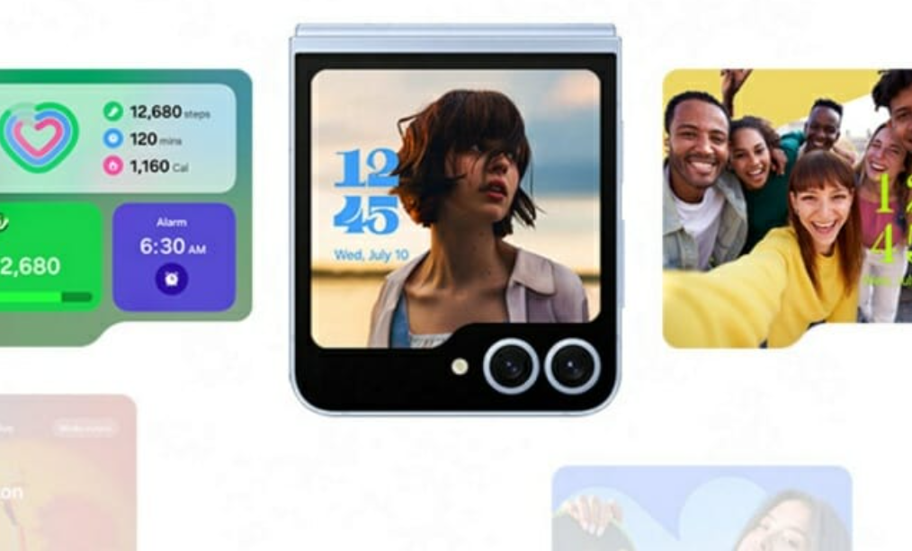 갤럭시Z플립6의 마케팅 이미지