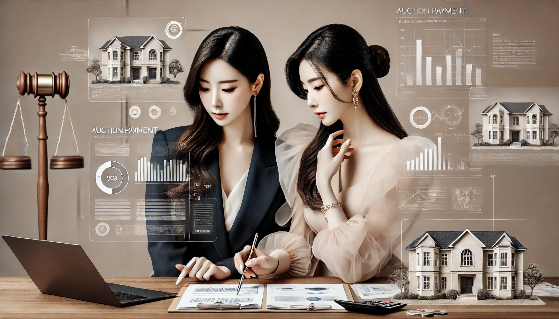 경매 매각대금 지급 절차 확인하는 이미지