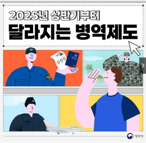 2025 병역제도 변경사항